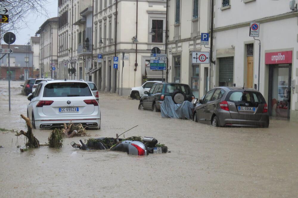 Unwetter in Toskana