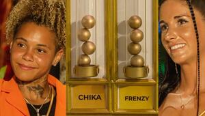 Kopf-an-Kopf-Rennen im Finale: Chika (l.) und Frenzy.