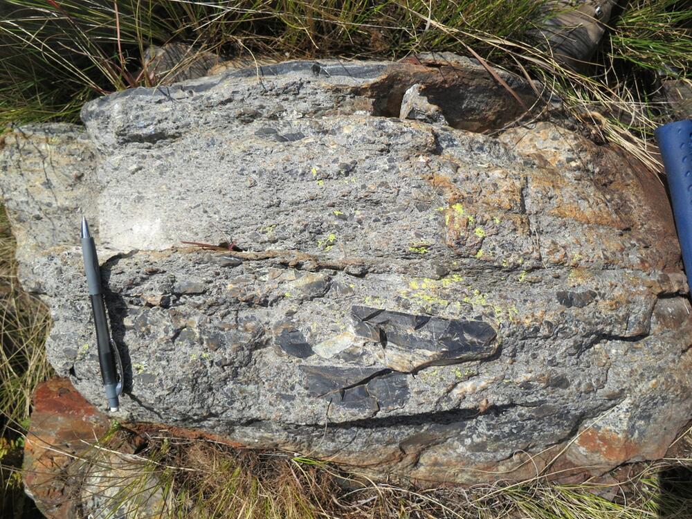 Meteoriten-Einschlag auf der Erde