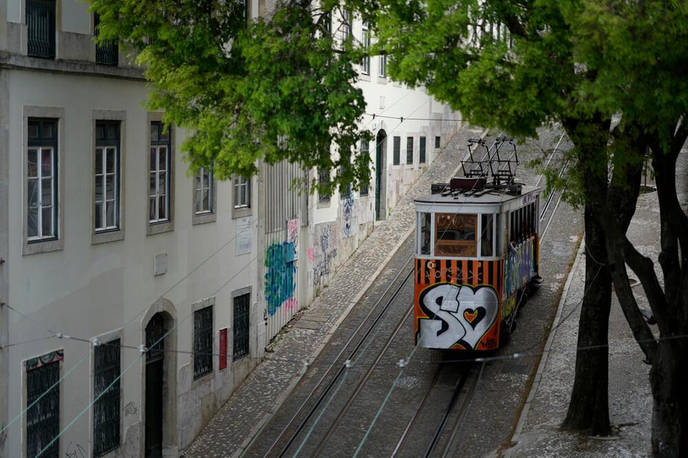 Standseilbahn in Lissabon