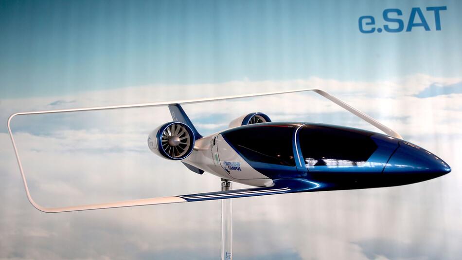 Flugzeugprojekt Silent Air Taxi.