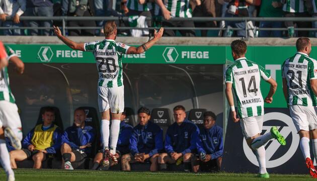 Preussen Münster - Hertha BSC