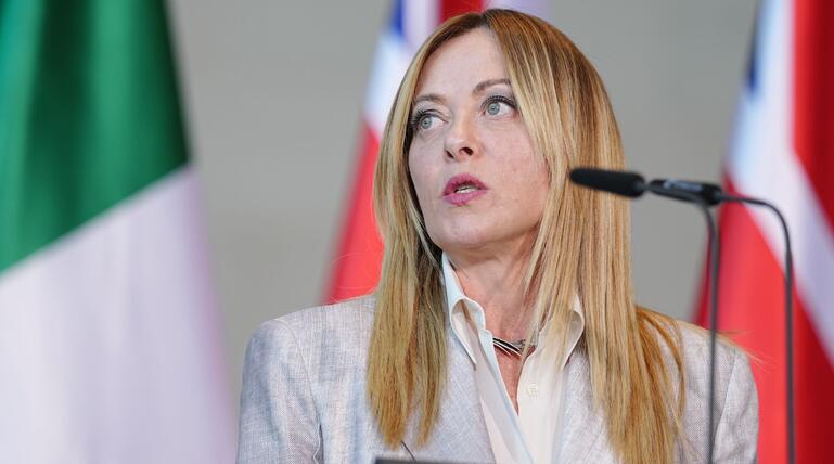 Italiens Ministerpräsidentin Giorgia Meloni