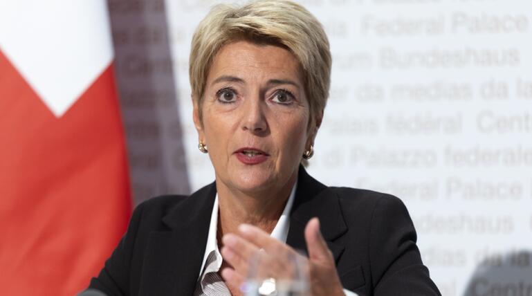 Finanzministerin Karin Keller-Sutter 
