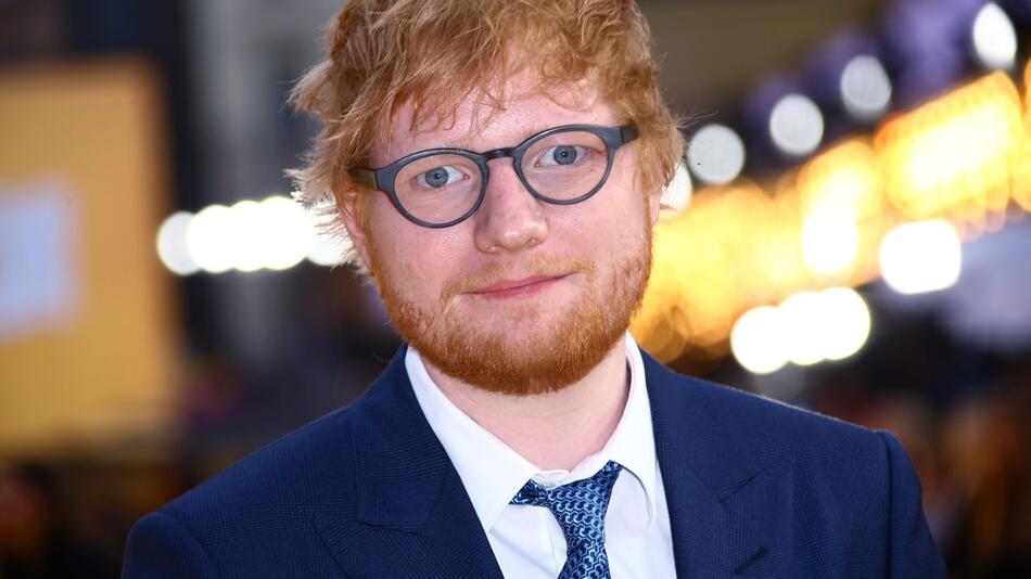 Popstar Ed Sheeran
