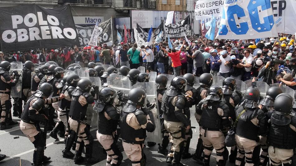 Strassenblockaden in Argentinien