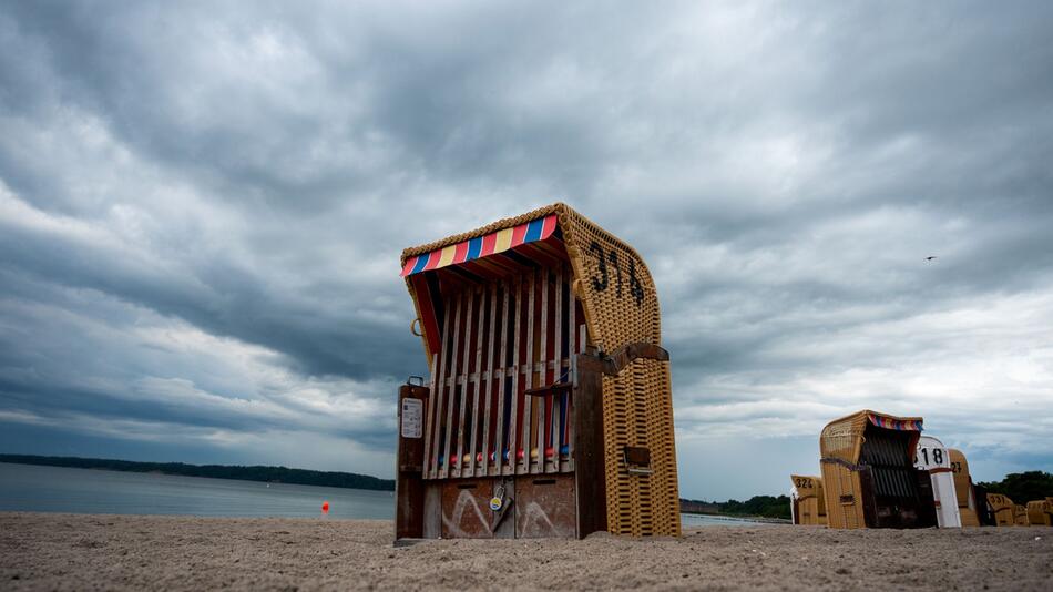 Trübes Wetter an der Ostsee