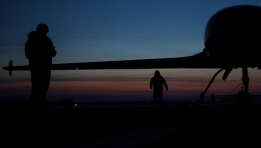 Ukraine-Krieg - ukrainische Drohnen