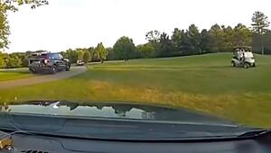 Rasante Fahrt über Golfplatz: Chaos-Verfolgungsjagd in Ohio