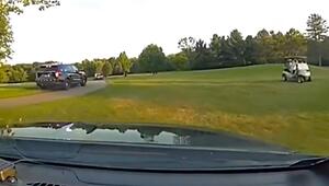 Rasante Fahrt über Golfplatz: Chaos-Verfolgungsjagd in Ohio