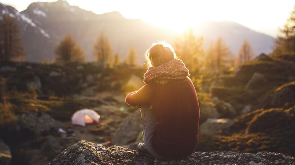 Stress abbauen Tipps Entspannung Natur