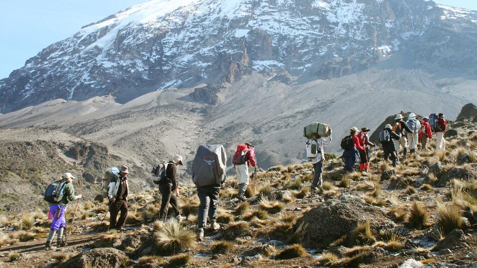 Aufstieg zum Uhuru Peak am Kilimandscharo