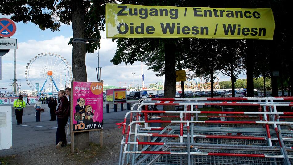 Oktoberfest bleibt nach Bombendrohung vorerst geschlossen
