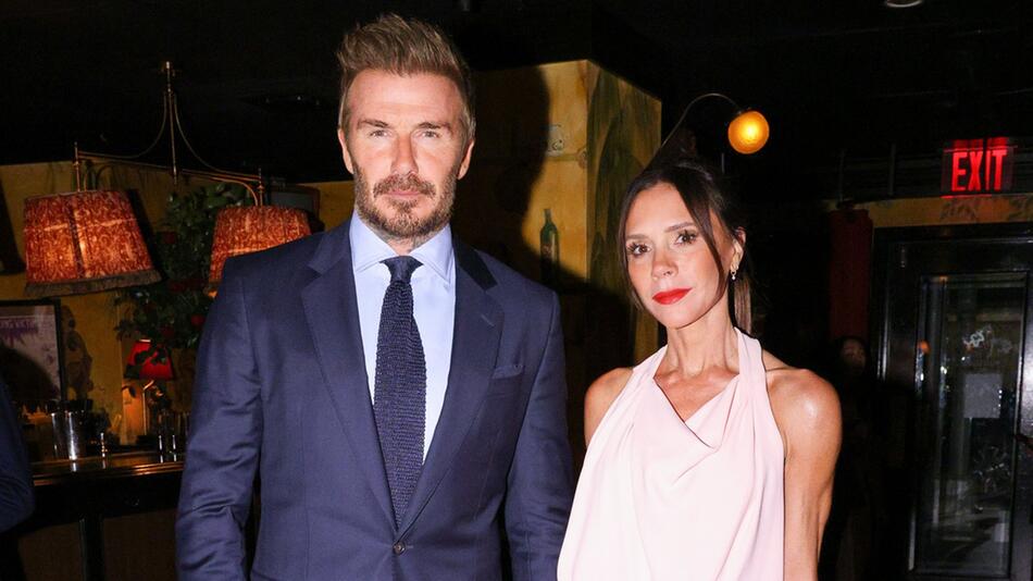 David und Victoria Beckham schenkten sich gegenseitig wertschätzende Worte.
