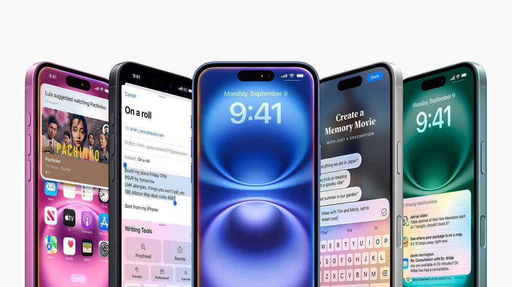 Apple Neuheiten iPhone 16