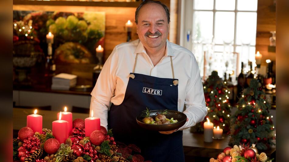 Johann Lafer teilt seine besten vegetarischen Weihnachtsgerichte.