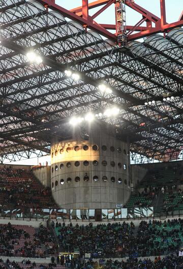 Das Giuseppe-Meazza-Stadion in Mailand