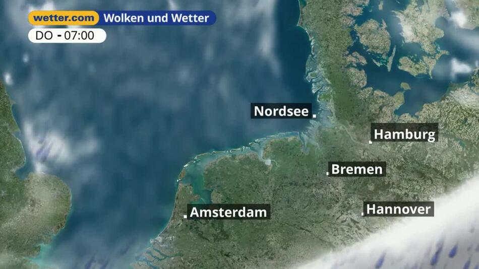 "Nordsee: Dein Wetter für Deine Region!"