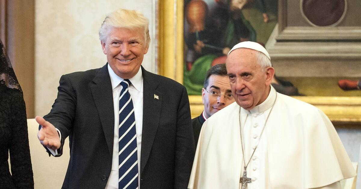 US-Präsident Donald Trump sorgt als Papst für Empörung