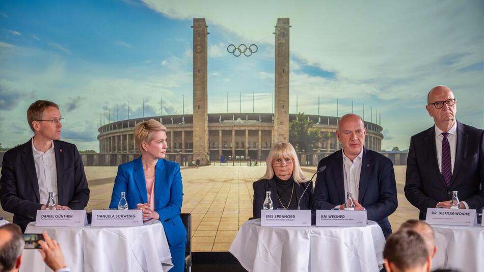 Vorstellung der Olympia-Bewerbung Berlin+