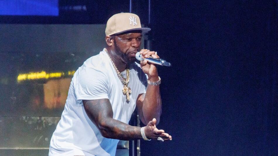 Rapper Curtis "50 Cent" Jackson