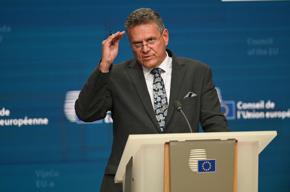EU-Kommissar Maros Sefcovic