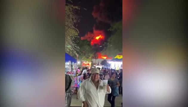 Mehrere Tote nach Feuer auf Jahrmarkt