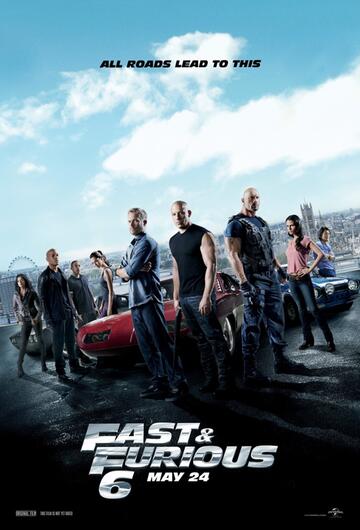 Platz 6: Fast & Furious 6