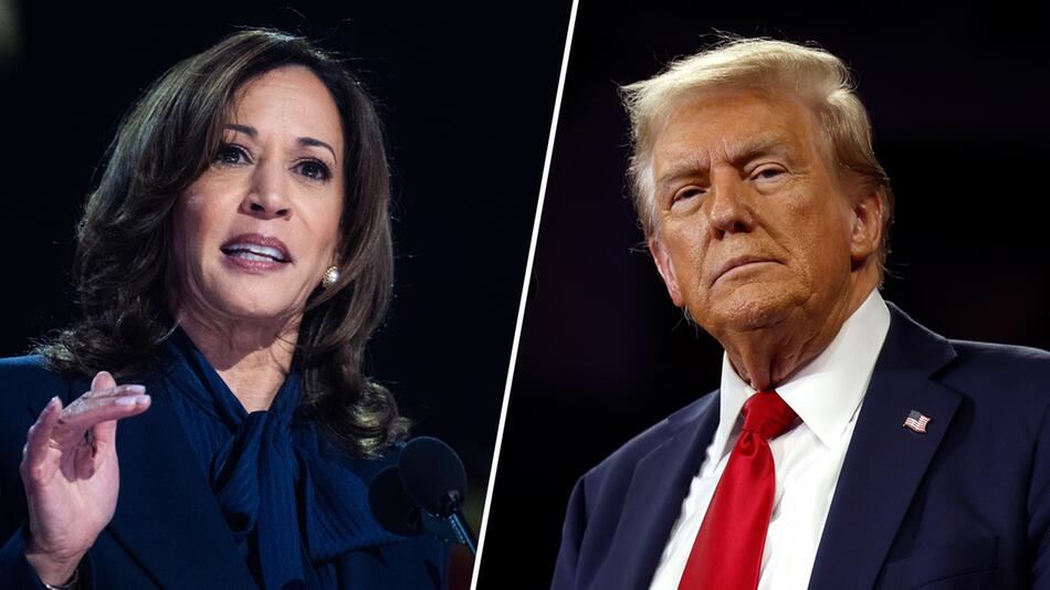 Kamala Harris, Donald Trump