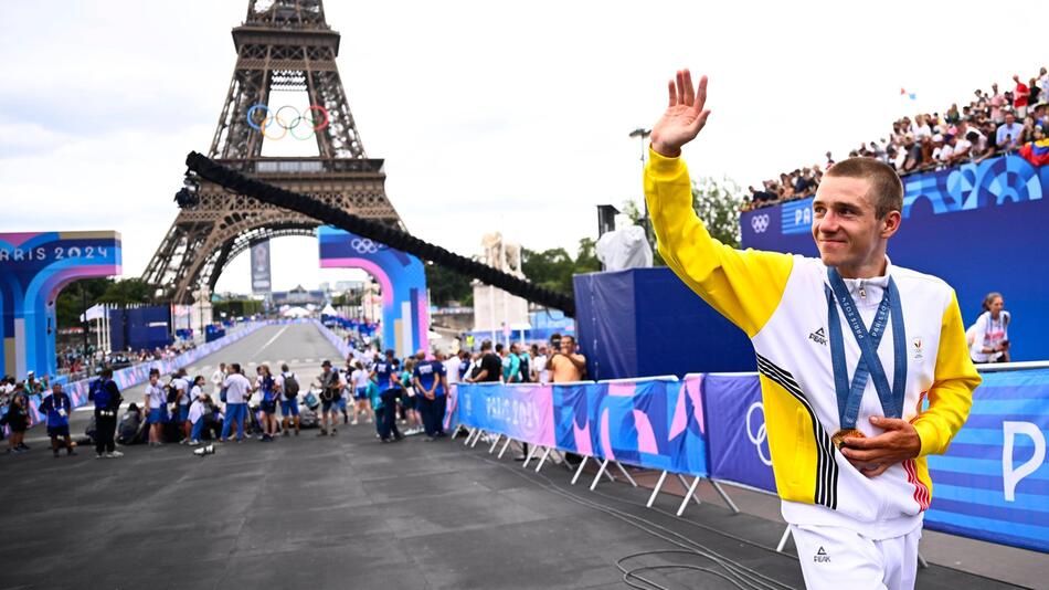 Remco Evenepoel war einer der Stars bei Olympia 2024.