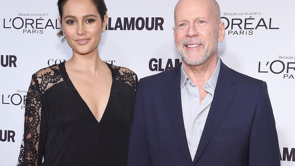 Bruce Willis und Emma Heming bei einer Veranstaltung in New York