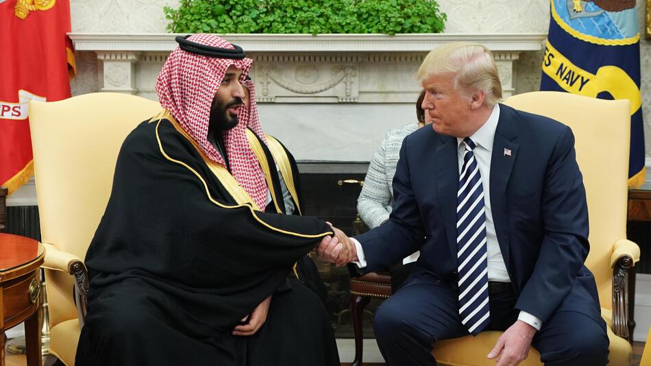 Donald Trump, Mohammed bin Salman, USA, Saudi-Arabien