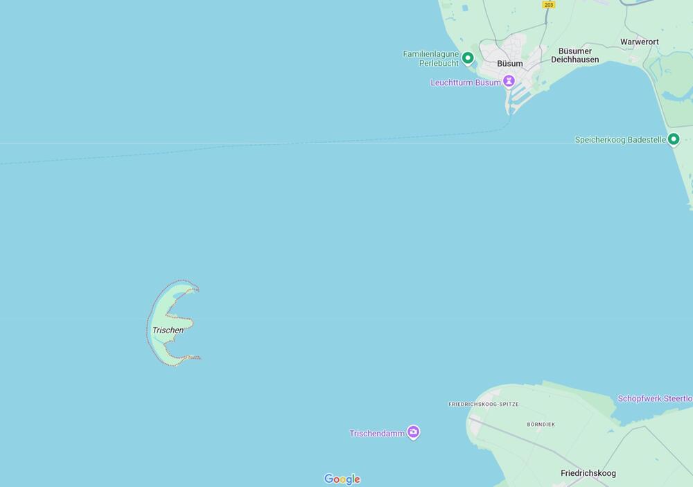 Nordseeinsel Trischen