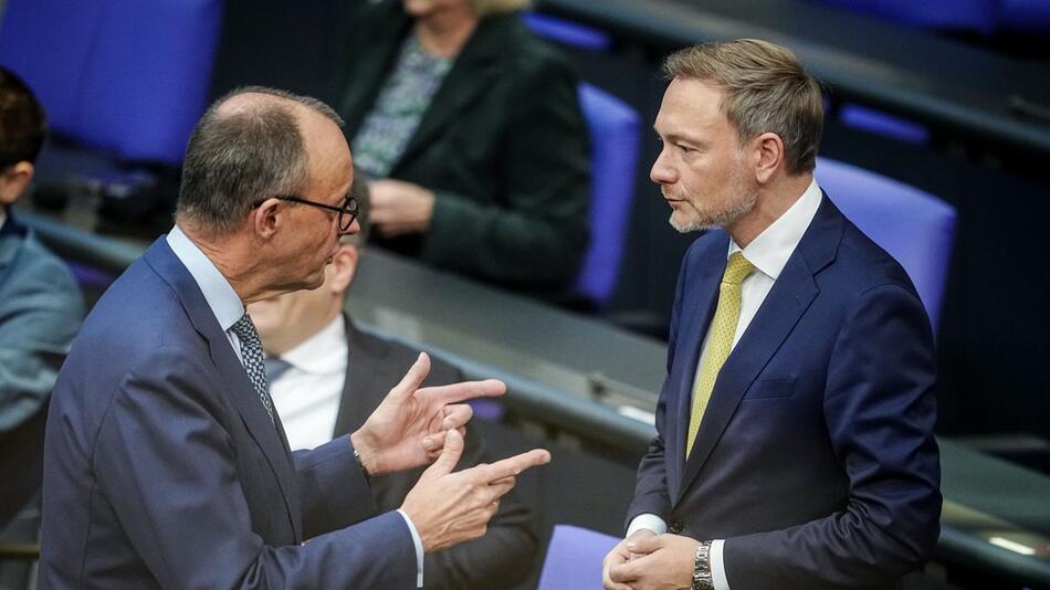 Friedrich Merz und Christian Lindner