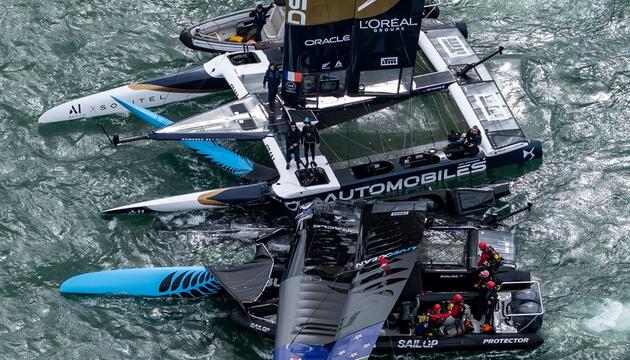 Unfall beim Segel-GP in Neuseeland