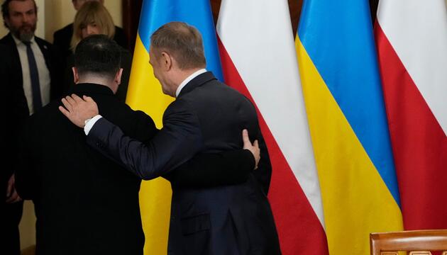 Ukrainischer Präsident Selenskyj besucht Warschau