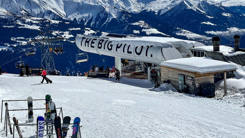 Das Skigebiet Flims Laax Falera