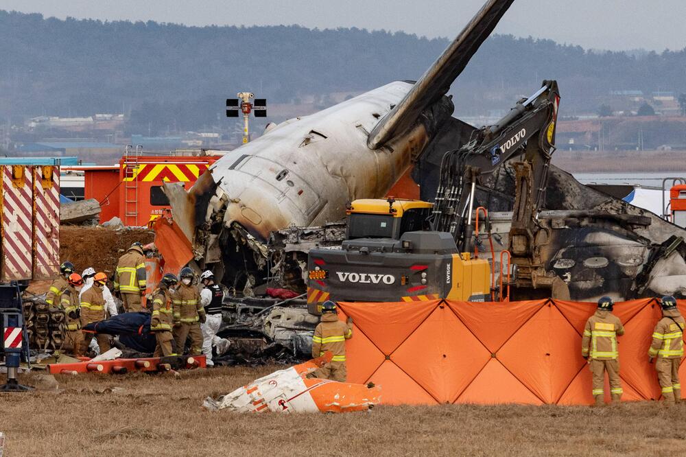 Flugzeugsunglück in Südkorea