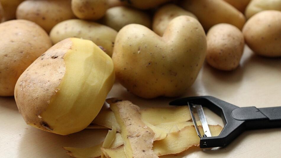 Kartoffeln mit Schale essen