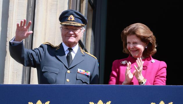 Carl Gustav und Silvia