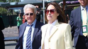 Dustin Hoffman und seine Frau Lisa lassen sich auch das Finale nicht entgehen. Sie besuchten ...
