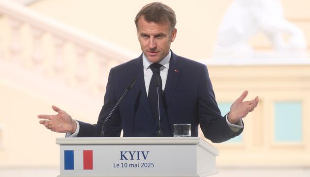 Merz, Macron, Starmer und Tusk in Kiew