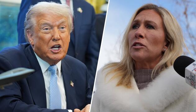 Donald Trump und Marjorie Taylor Green