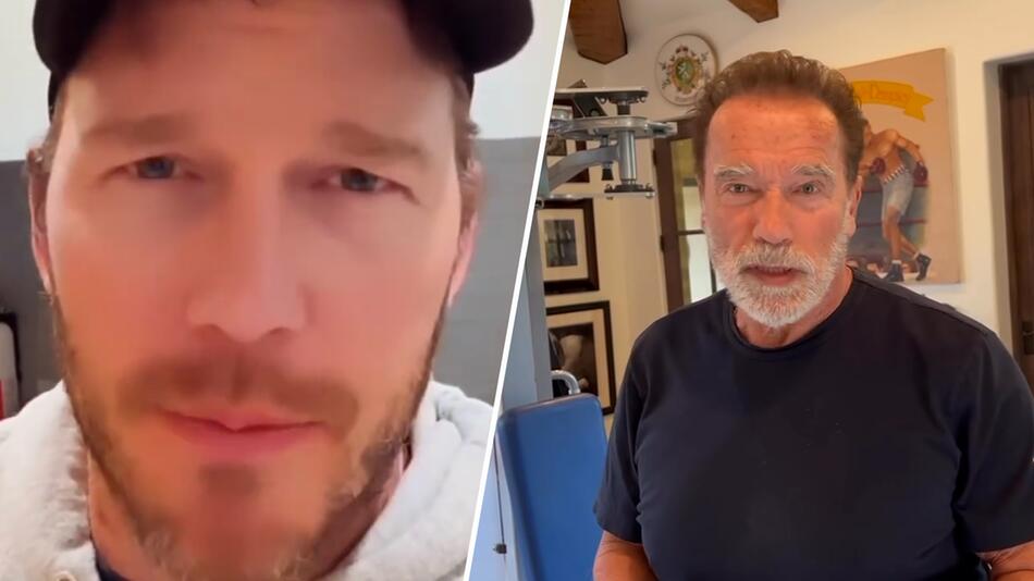 Chris Pratt spricht über ein ungewöhnliche Ritual mit Schwiegervater Arnold Schwarzenegger