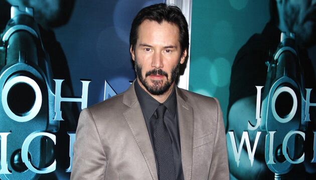 Keanu Reeves trat für eine kurze Zeit mit einem anderen Namen auf.