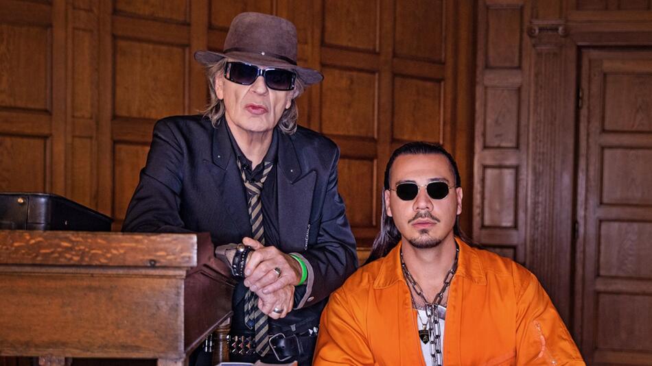 Udo Lindenberg (l.) und Apache 207 stellen den nächsten Rekord ein.