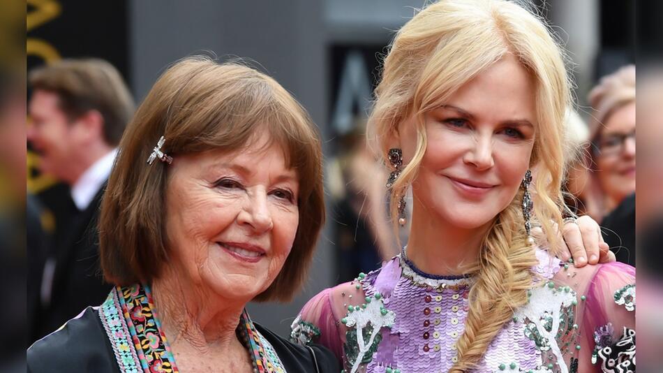 Mit ihrer Mutter war Nicole Kidman (r.) eng verbunden.