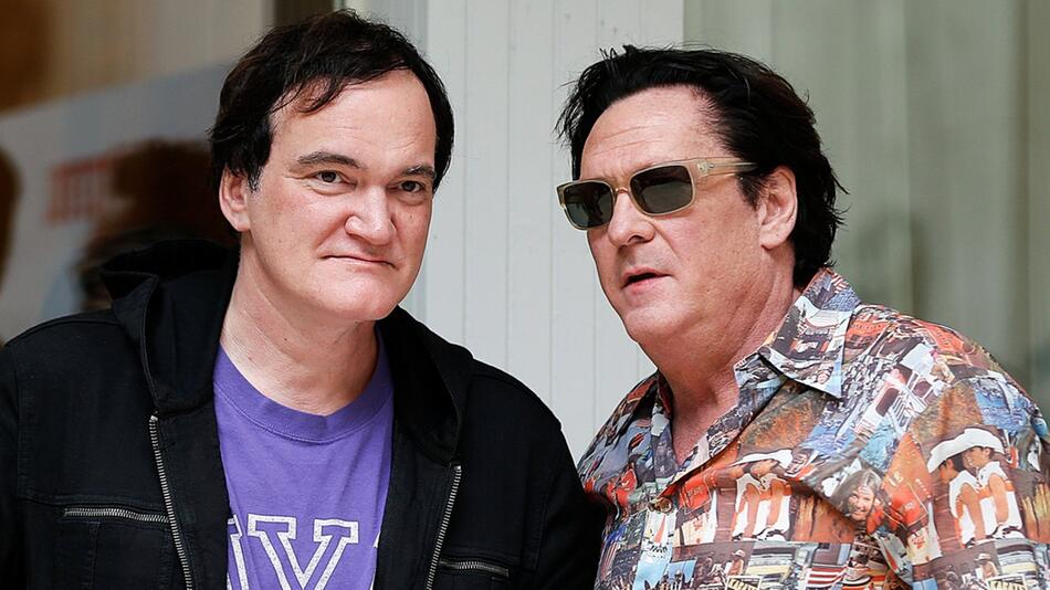 Quentin Tarantino (li.) und Michael Madsen bei einer Veranstaltung im Jahr 2016.
