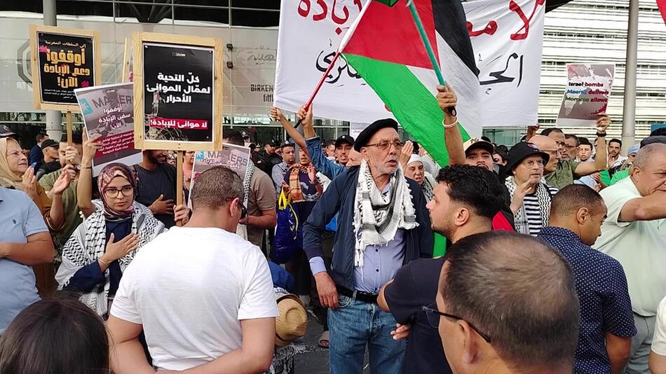 Protest in Marokko