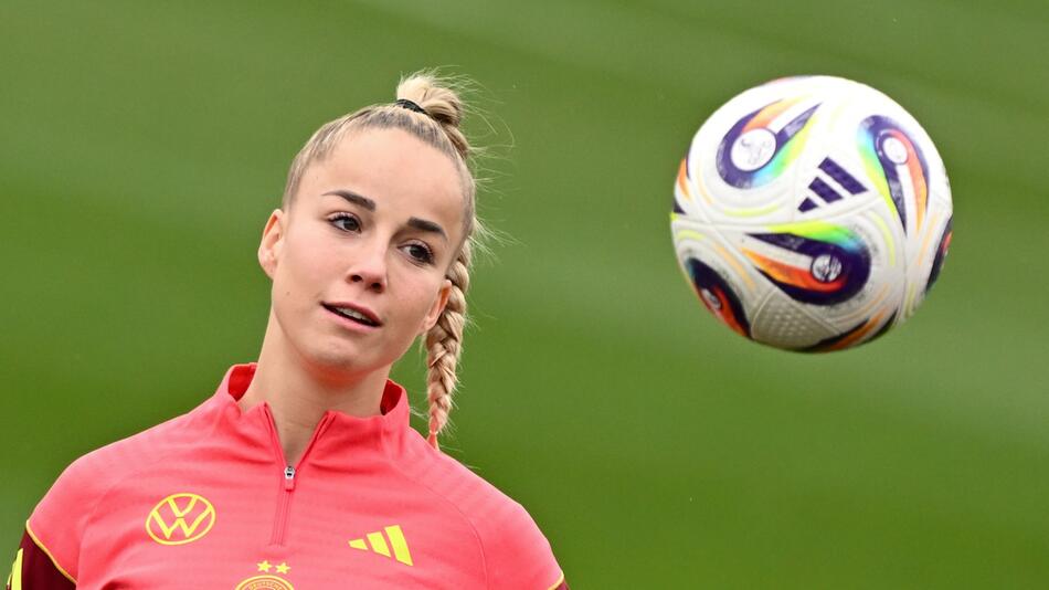 Training der Fussball Frauen-Nationalmannschaft